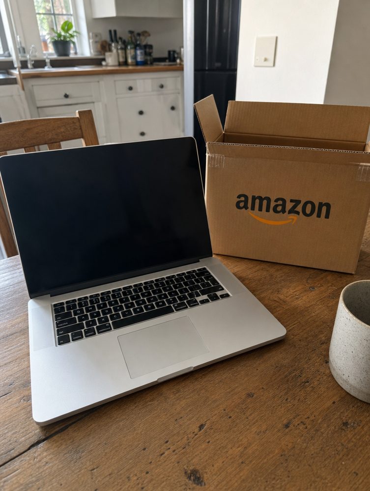 Veio um notebook, não acreditei